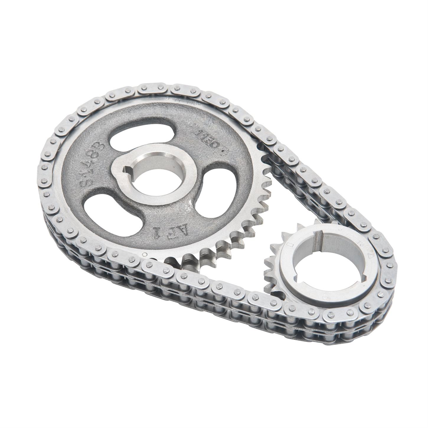 Edelbrock 7828 PerformerLink True Roller Timing Set Chain, V6