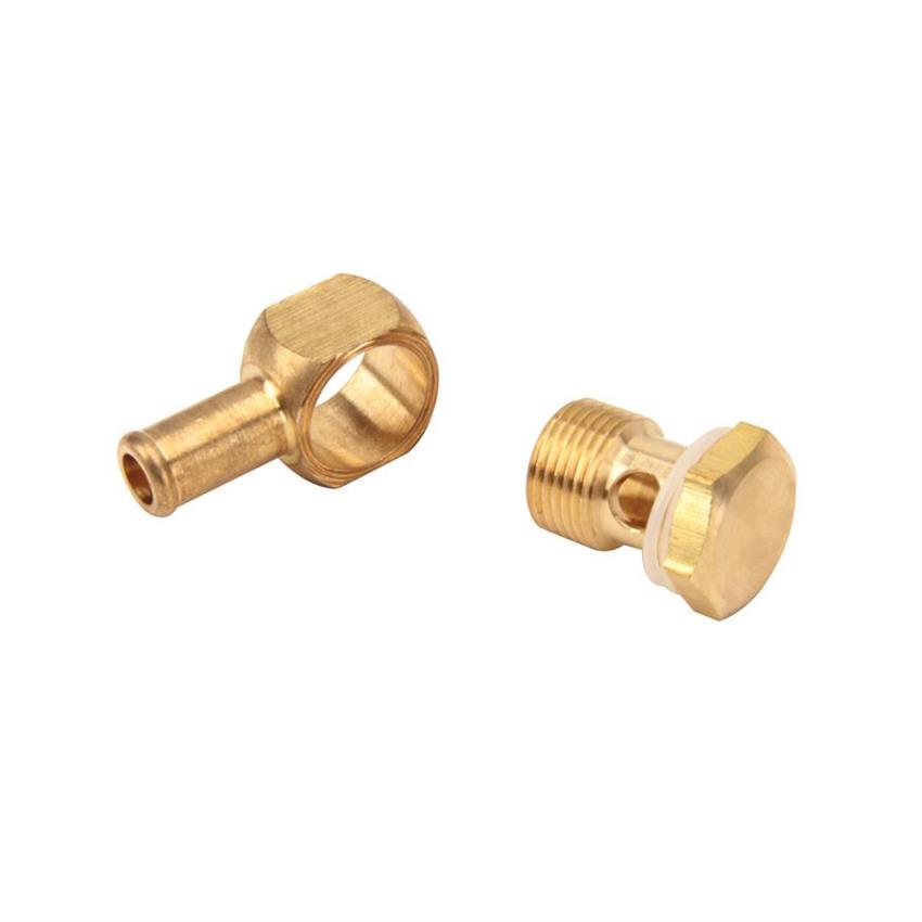 Edelbrock 8089 Carburetor Fuel Line Banjo Fitting, 3/8