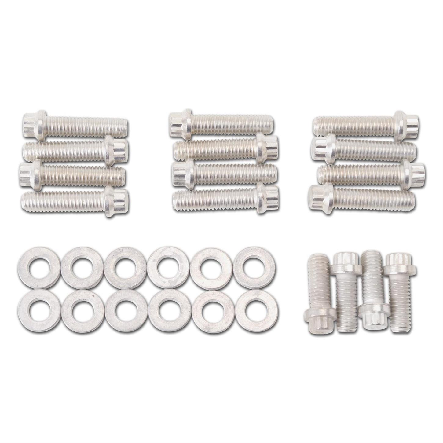 Edelbrock 8509 Intake Manifold Bolt Set, Chevy 348409