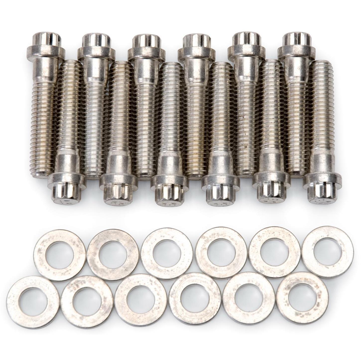 order B7♡ Edelbrock 8579 Intake Manifold Bolt Set,Chrysler,Dodge,Plymouth, SB