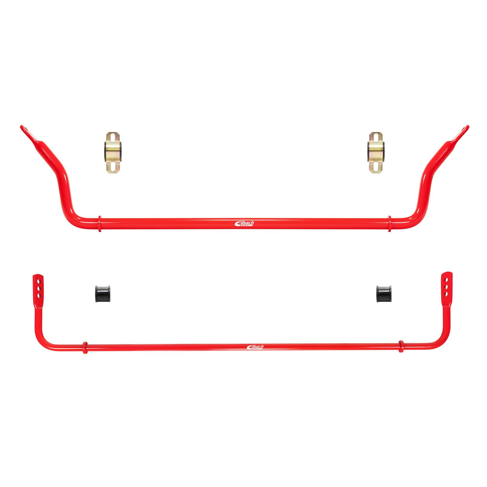 5530.32 Springs Anti-Roll Sway Bar Front & Rear Steel Red Powder Coat - Mazda Miata 1999-2005