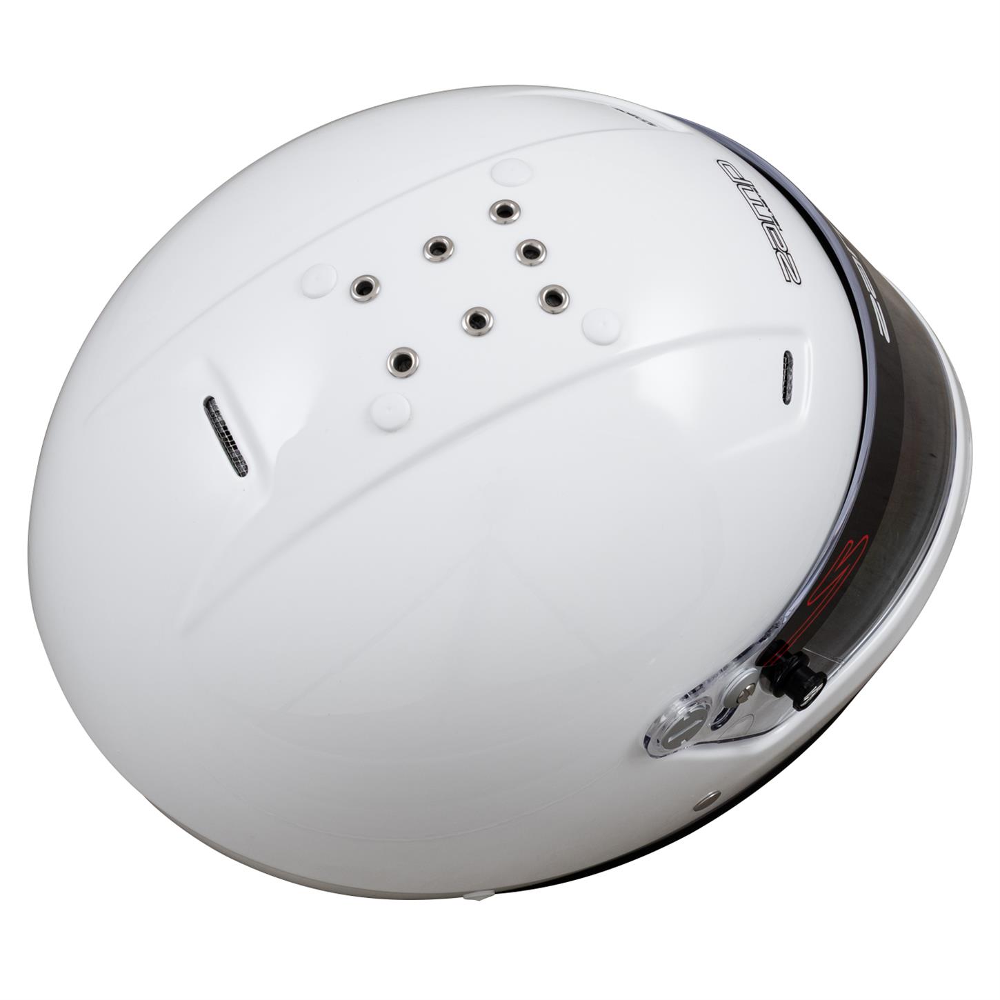 P5MATE ホワイト Zamp RZ-38 SA2025 Racing Helmet