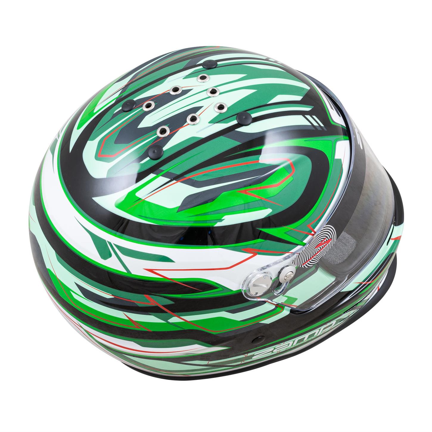 Zamp RZ-42Y Youth Lightweight Graphic Helmet, Snell CMR2016