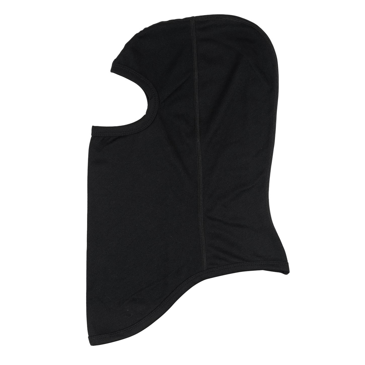 ZAMRA005003 Polyester Balaclava Non-Fire Retardant Head Sock - Black