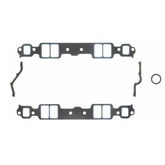 Fel-Pro 1205 S/B Chevy Intake Manifold Gaskets, 1.28x2.09 Inch