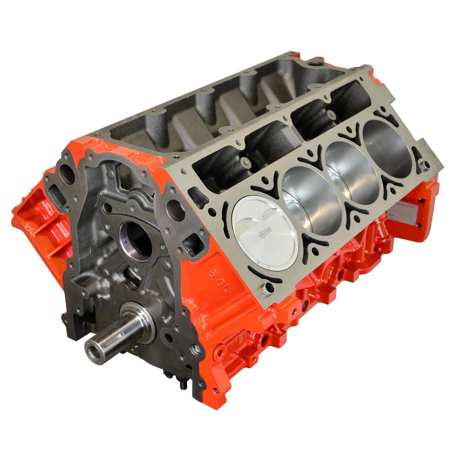 ATK SP26G4B LS 408 Stroker Short Block 10cc Dish Pistons 58