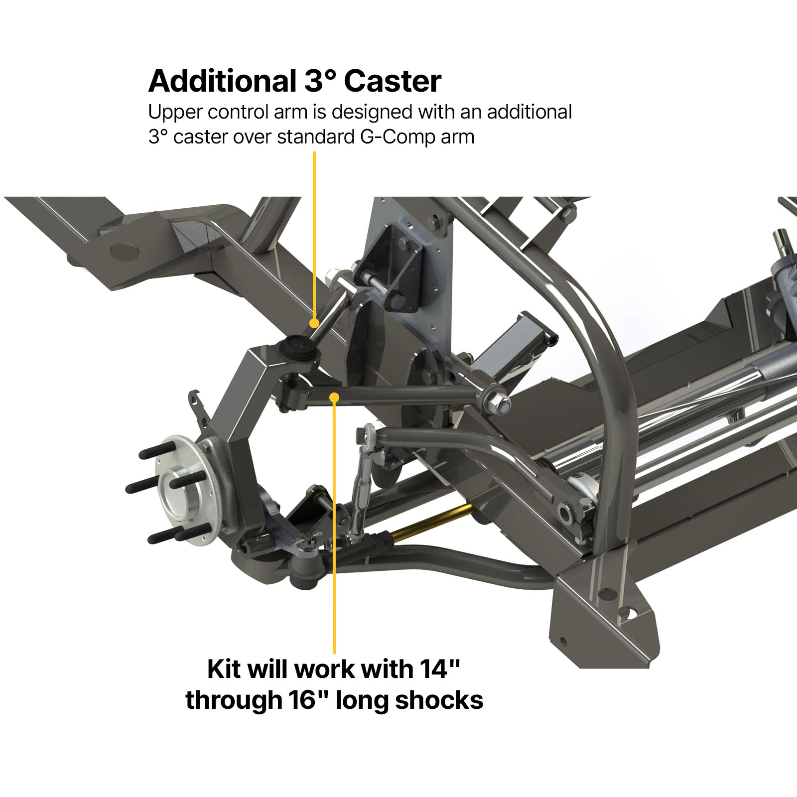 G-Comp™ X 1968-74 Nova Front Suspension Kit