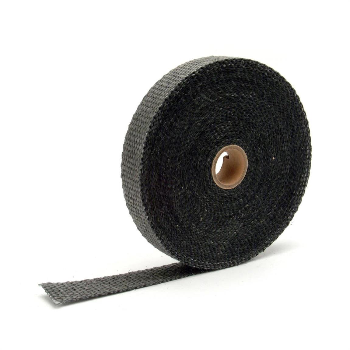 DEI 1/" inch x 50/' ft Roll Titanium Fiberglass Header Exhaust Heat Wrap High Temp