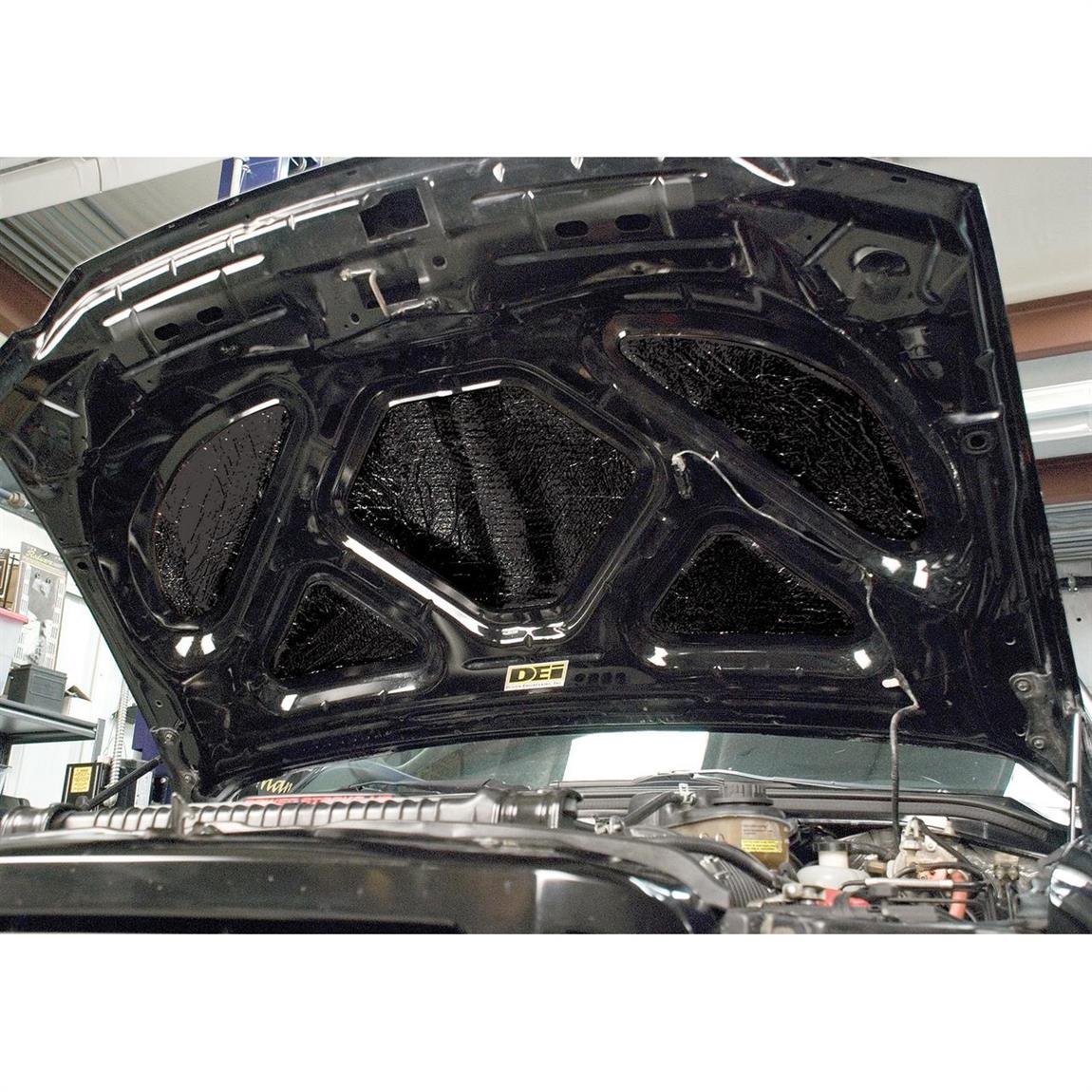 DEi 050129 Under Hood Sound Deadening Layer, Black, 32 x 59 Inch