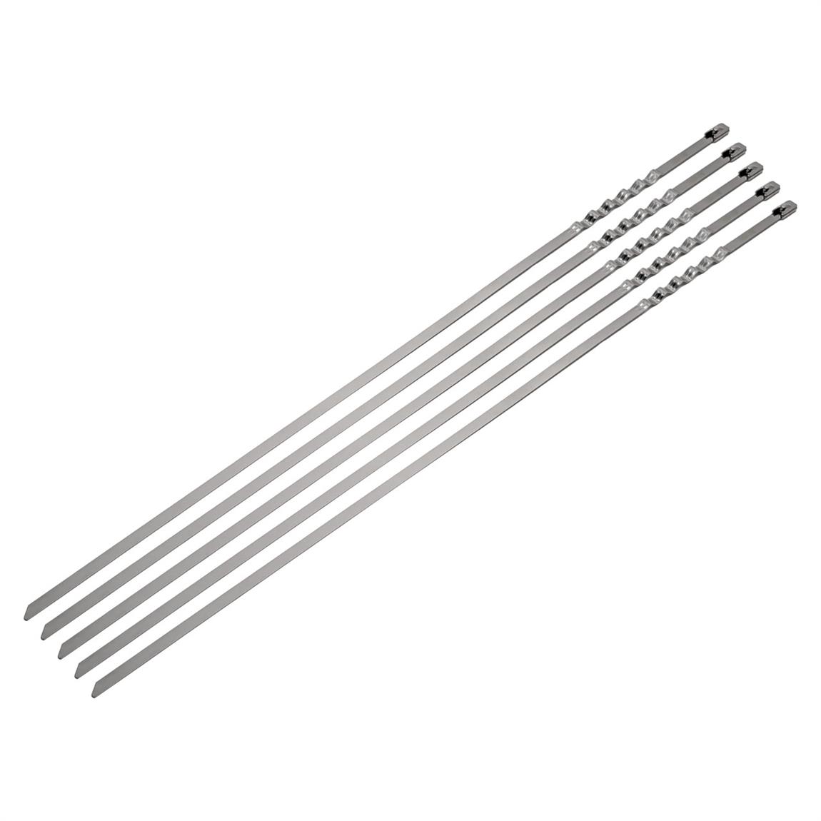 DSN10206 14 in. Lockjaw Locking Ties - Pack of 5