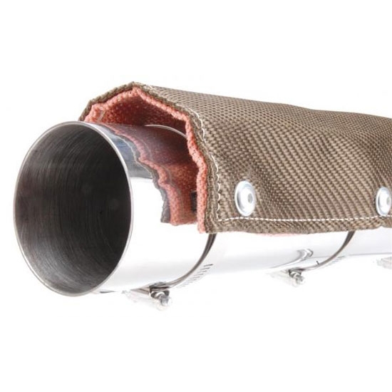 DEi 010450 Titanium Exhaust Pipe Heat Shield, 6 Inch x 1 Ft.