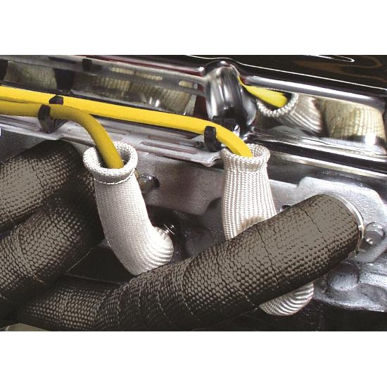 DEi 010502 ProtectABoot Spark Plug Boot Heat Shield, Silver, 8 Pack