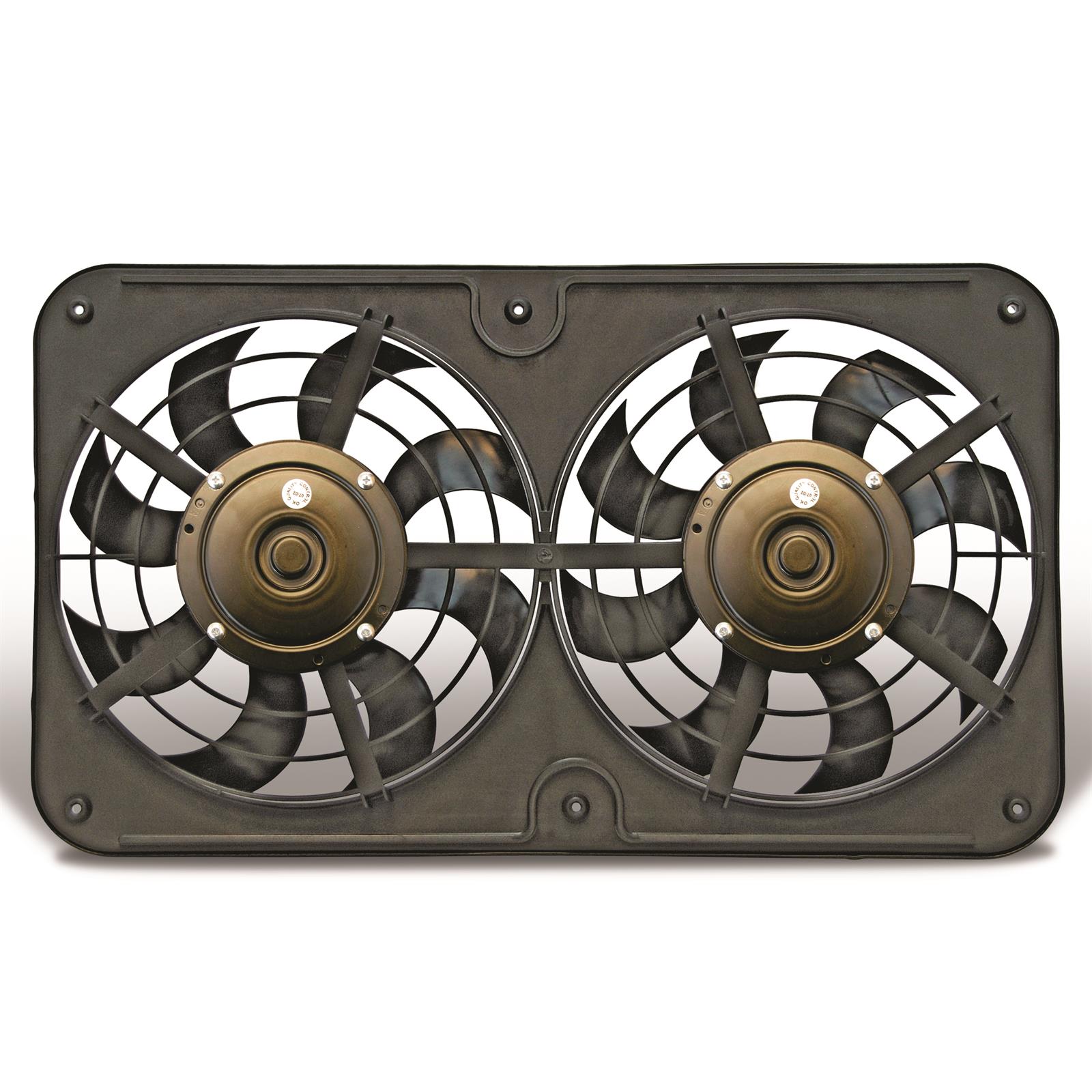 FlexALite 104468 Dual Electric Pusher Fan, 12 In, No Control