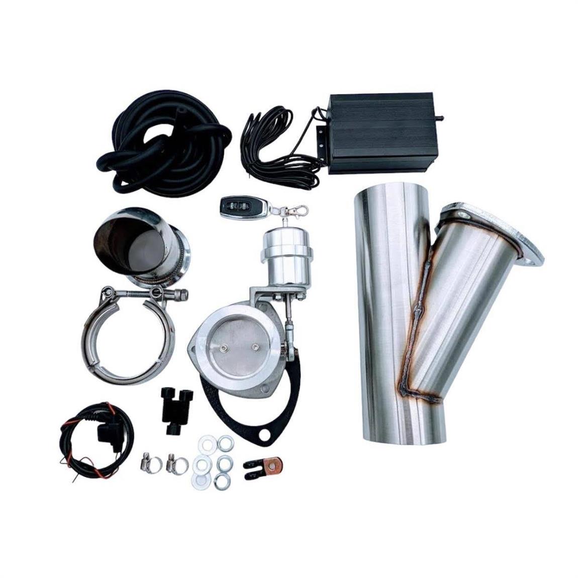 Vacuum/Pressure Controlled Electronic Exhaust Cutout