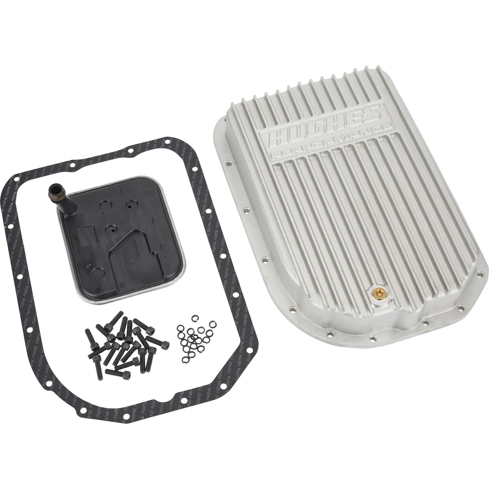 Hughes Performance HUPHP2582 Transmission Pan, 4L80E