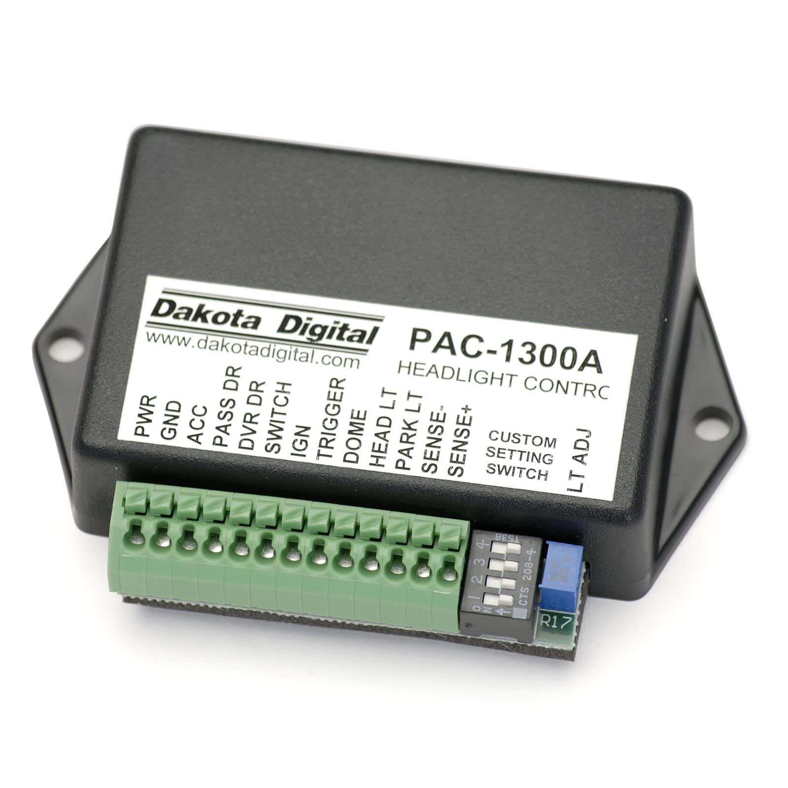 Dakota Digital PAC1300 Retained Accessory Power, Light Control