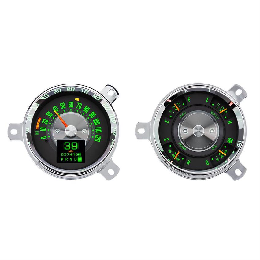 Dakota Digital MTX-51C-X 1951-52 Chevy Car RTX Instruments Metric