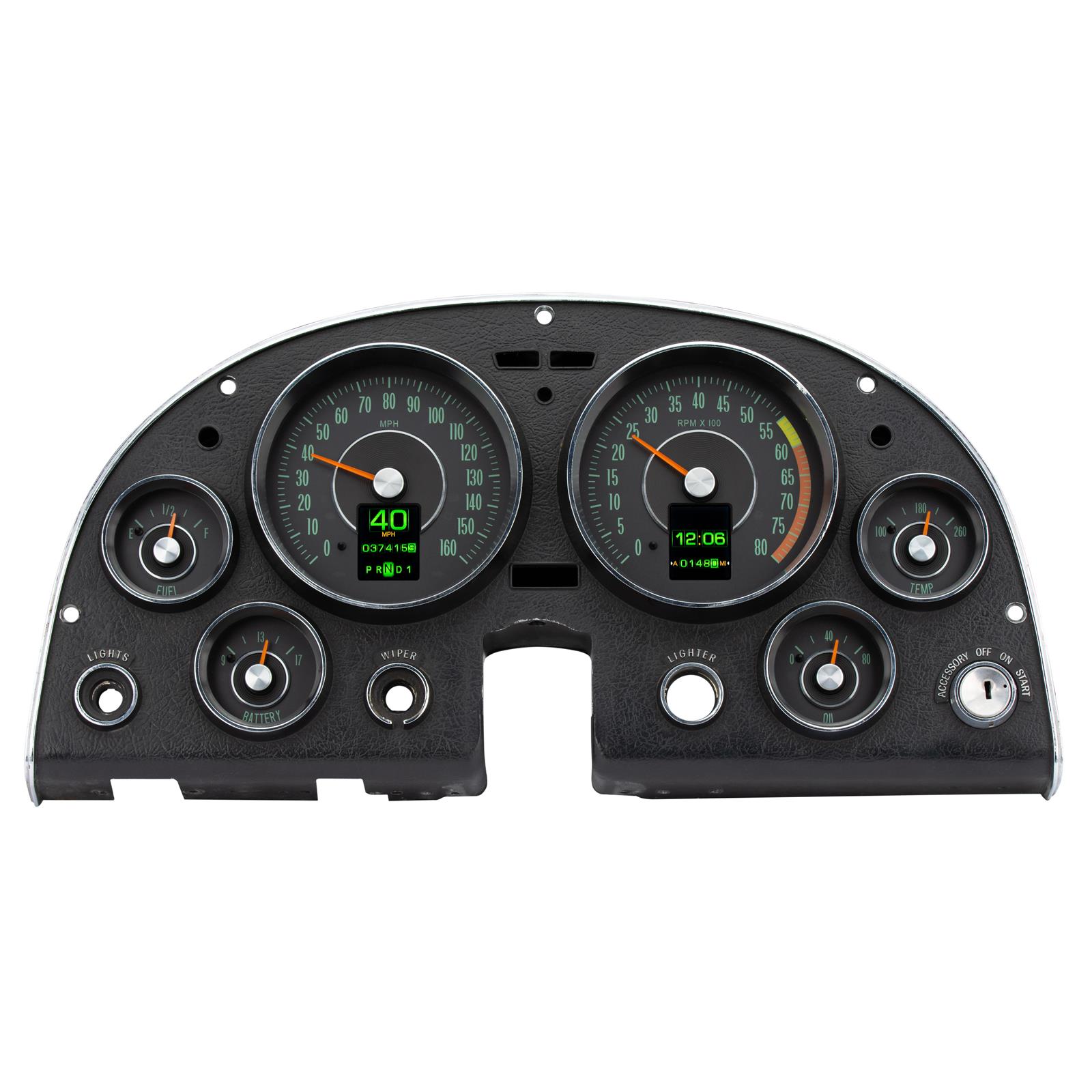 Dakota Digital RTX-64C-VET-X 1964 C2 Corvette RTX Instruments