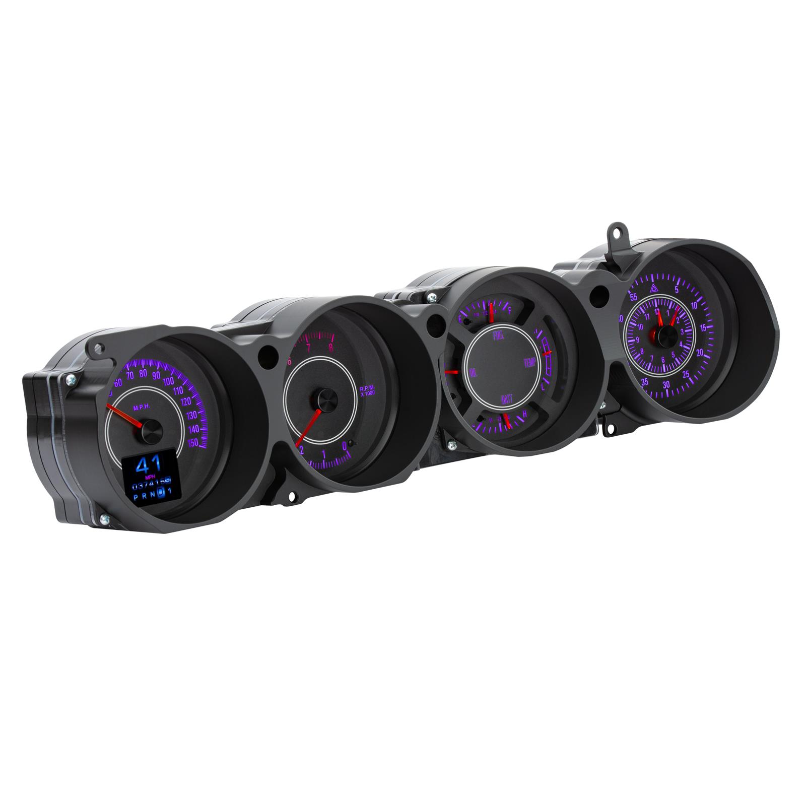 Dakota Digital MTX-70D-CLG 70-74 MOPAR E-Body RTX Gauges, Metric