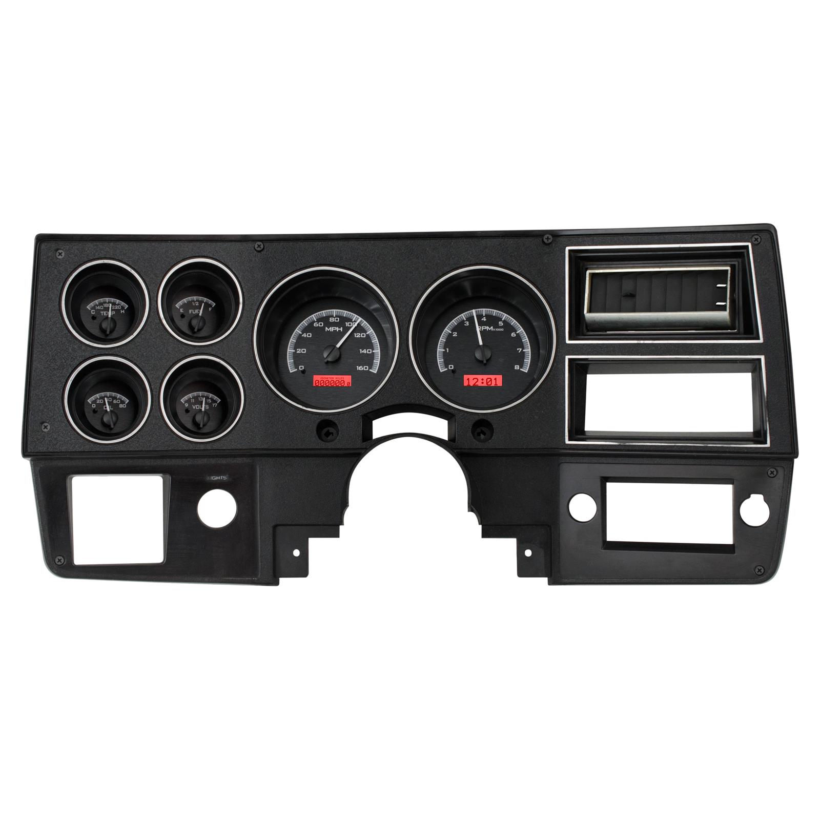 DDGVHX-73C-PU-K-R VHX Series-Instrument System for 1973-1987 Chevy Pickup
