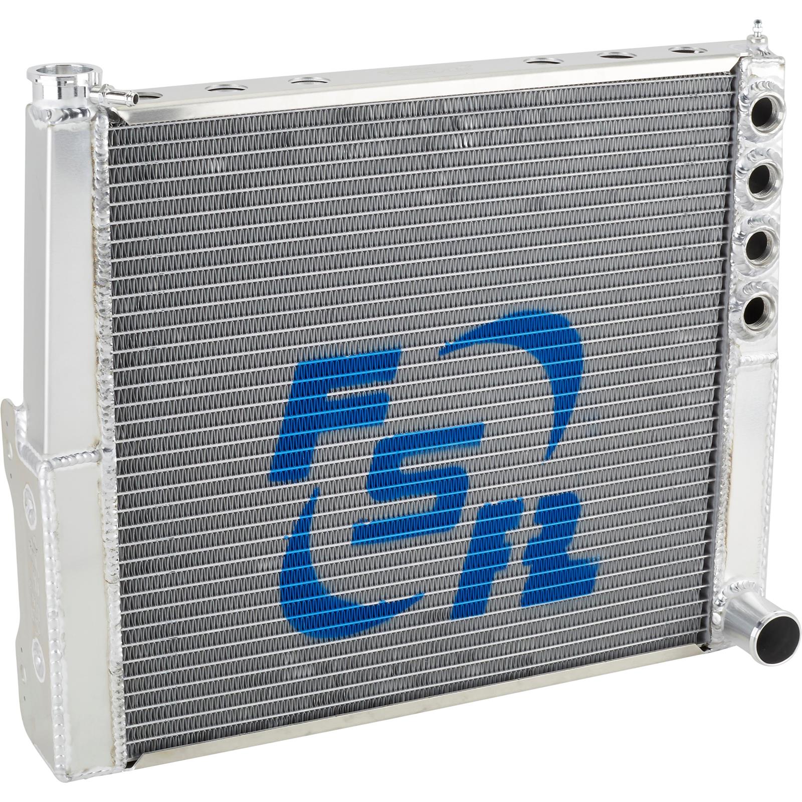 Ds1 Radiator FSR Racing Products 6291 Sprint Radiator, Dzus, Cross Flow, 1 Row