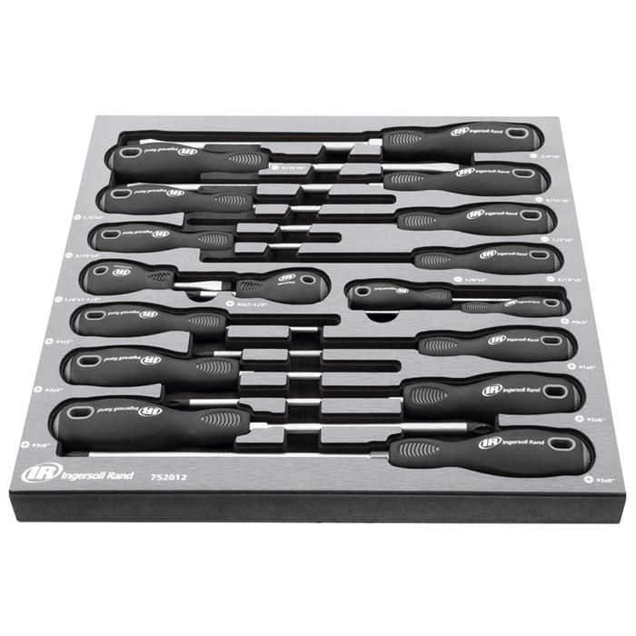 Ingersoll Rand 752012 Master Screwdriver Set, 17 Piece