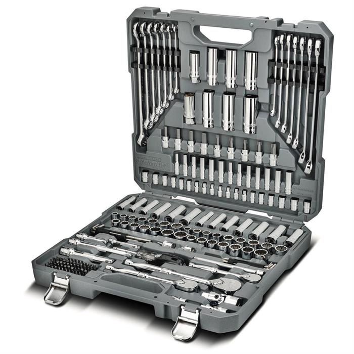 Ingersoll Rand 752022 Master Mechanics Tool Set, SAE/Metric, 205