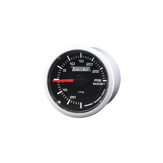 2-1/16", Mechanical, 0-30 PSI, Black Face/ Silver Bezel, Illuminated