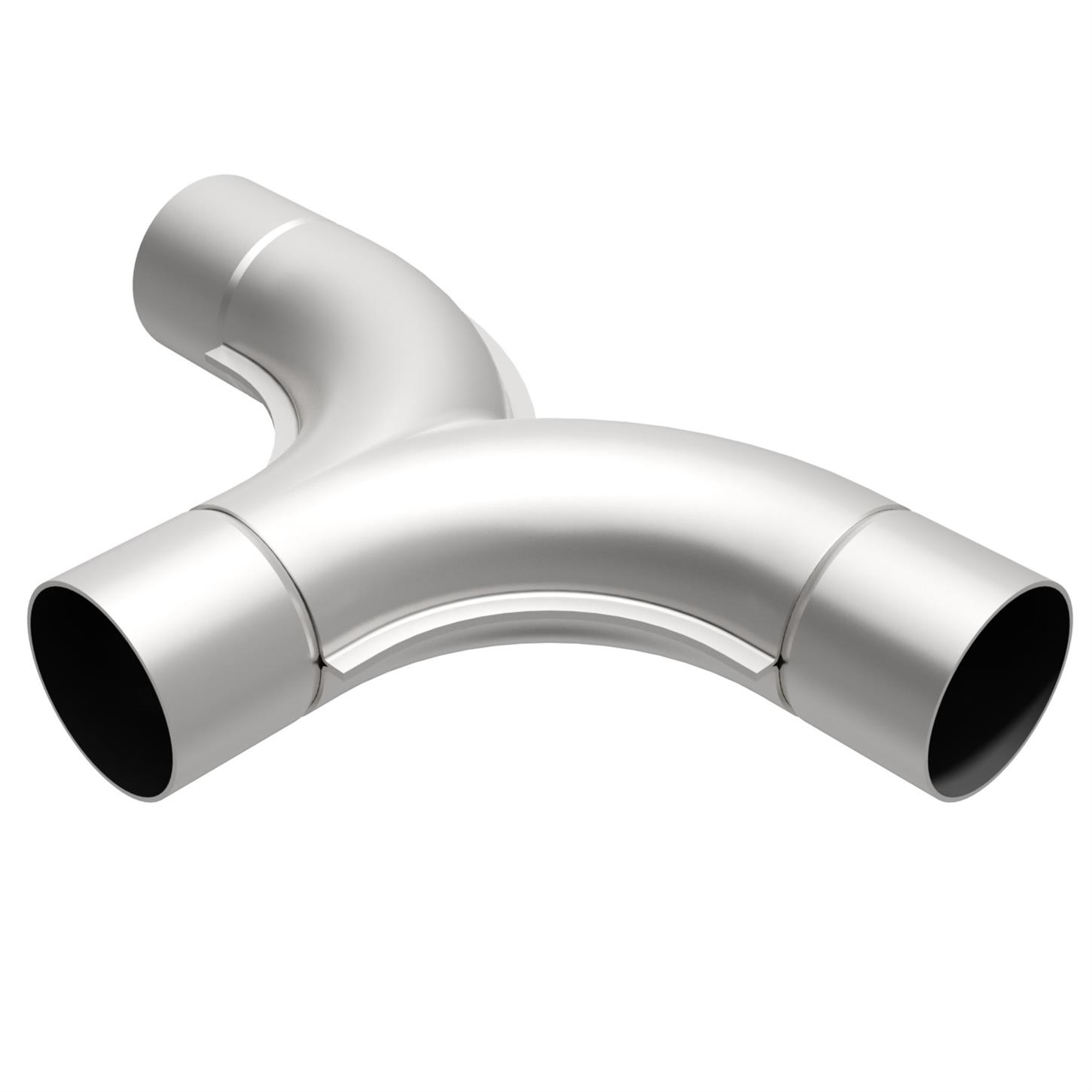 MagnaFlow 10768 Exhaust UNIVERSAL Y-Pipe 2.5/" Dual//Dual Stainless Steel