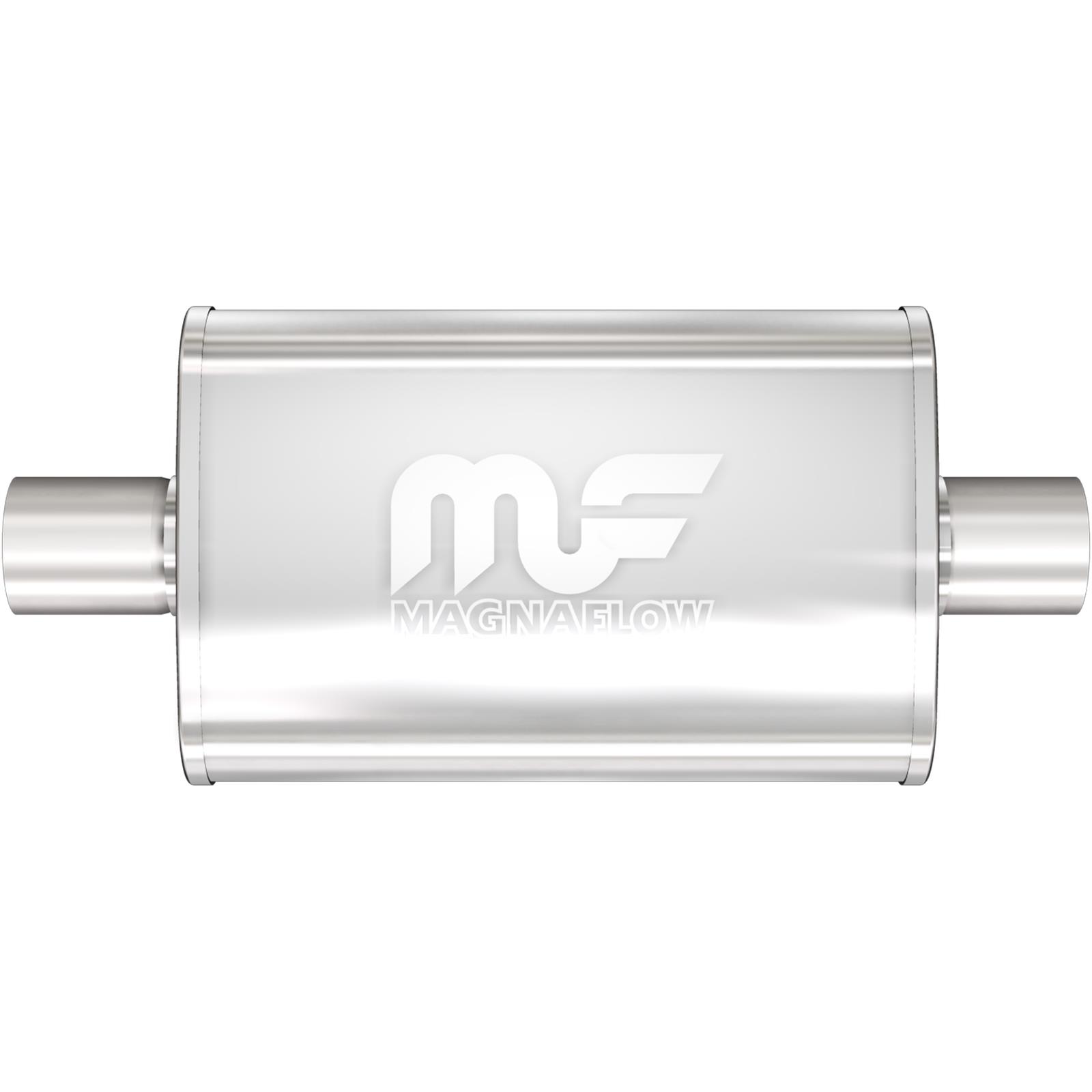 M66-11216 14 x 4 x 9 in. Natural Performance Mufflers - Stainless Steel