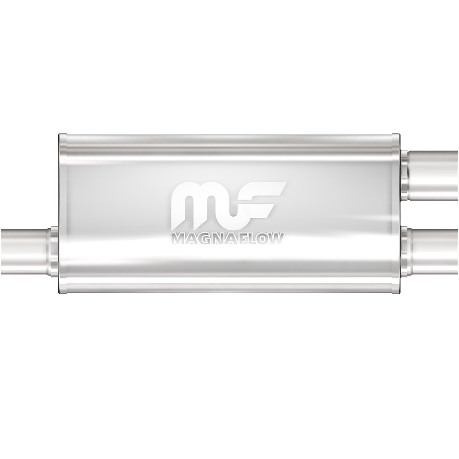 M66-12265 18 x 5 x 8 in. Natural Performance Mufflers - Stainless Steel