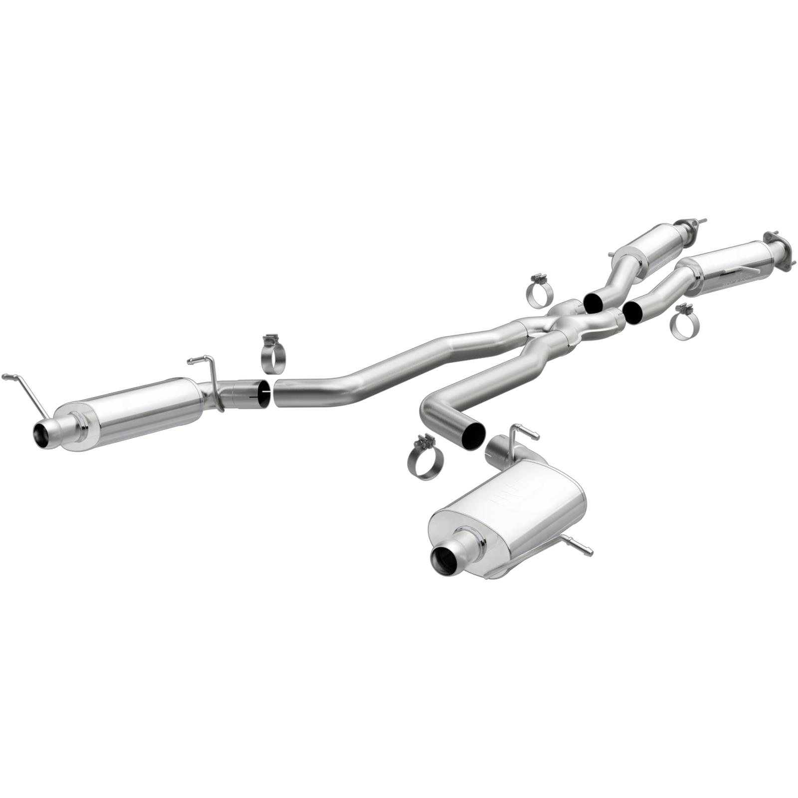 MagnaFlow 15064 Street Stainless Cat-Back Exhaust System