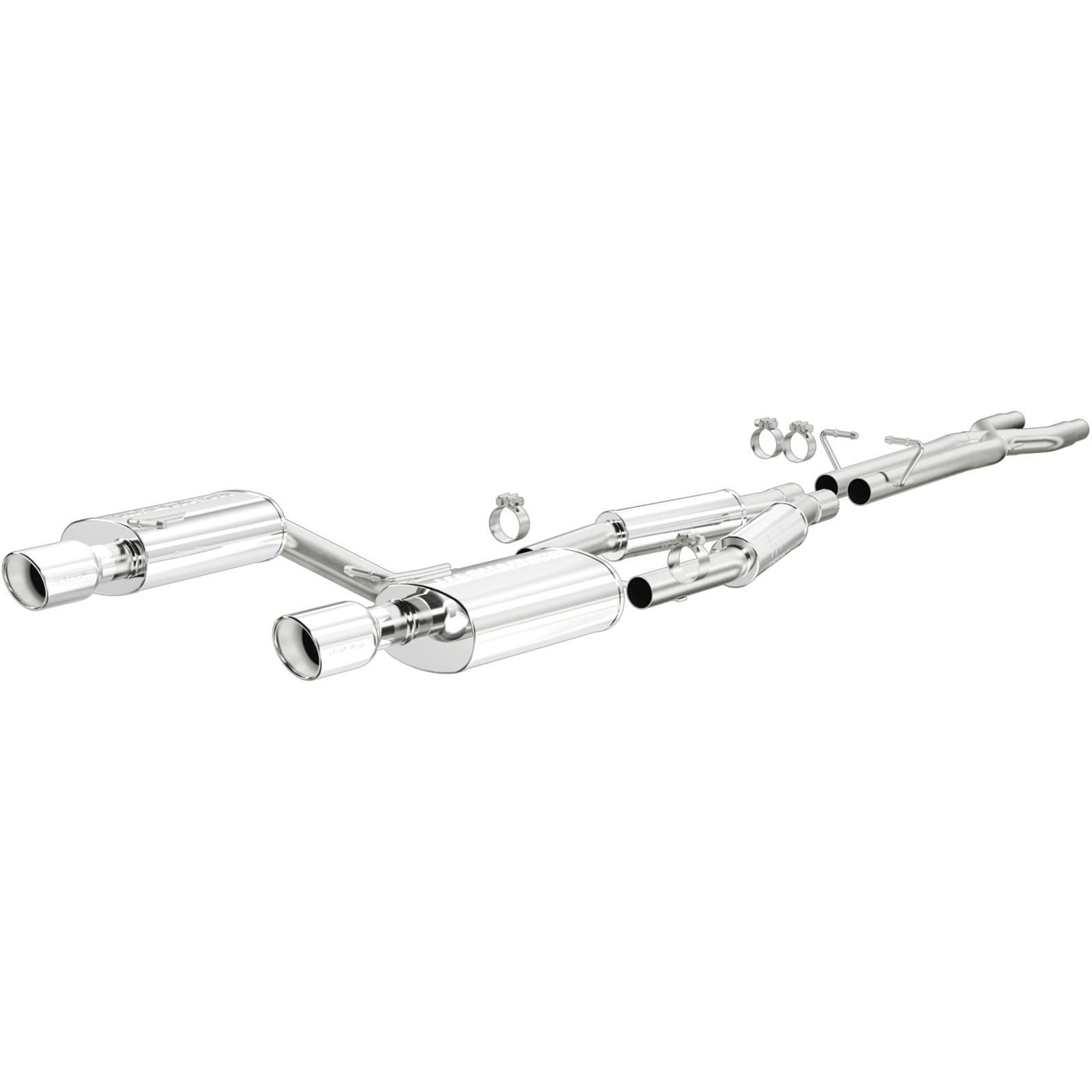MagnaFlow 15326 Touring Stainless Cat-Back Exhaust System