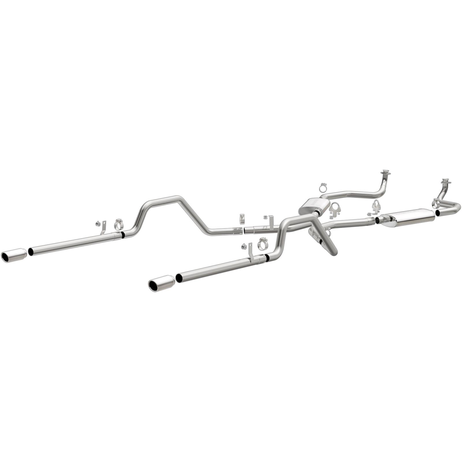 MagnaFlow 16724 Street Stainless Crossmember-Back Exhaust System