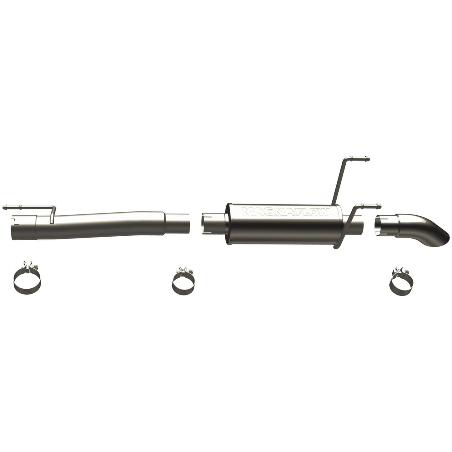 MagnaFlow 17117 Off Road Pro Stainless CatBack Exhaust System