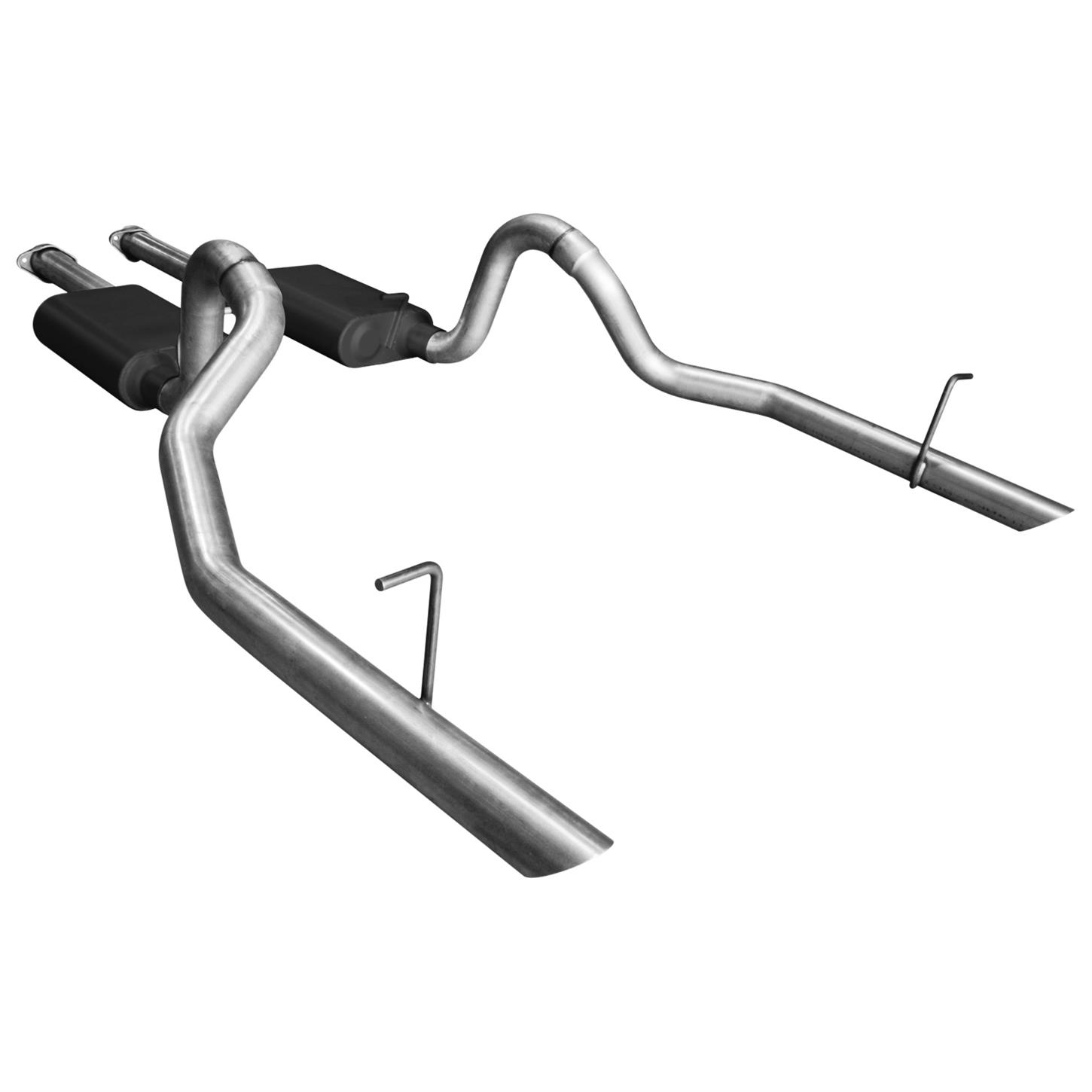 Flowmaster 17112 American Thunder Cat-Back Exhaust System Mustang