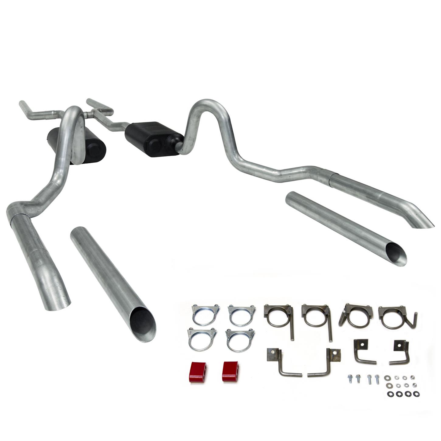 Flowmaster 17119 Header Back Dual Out 64-72 Chevelle GTO &442 V8 Exhaust Kit