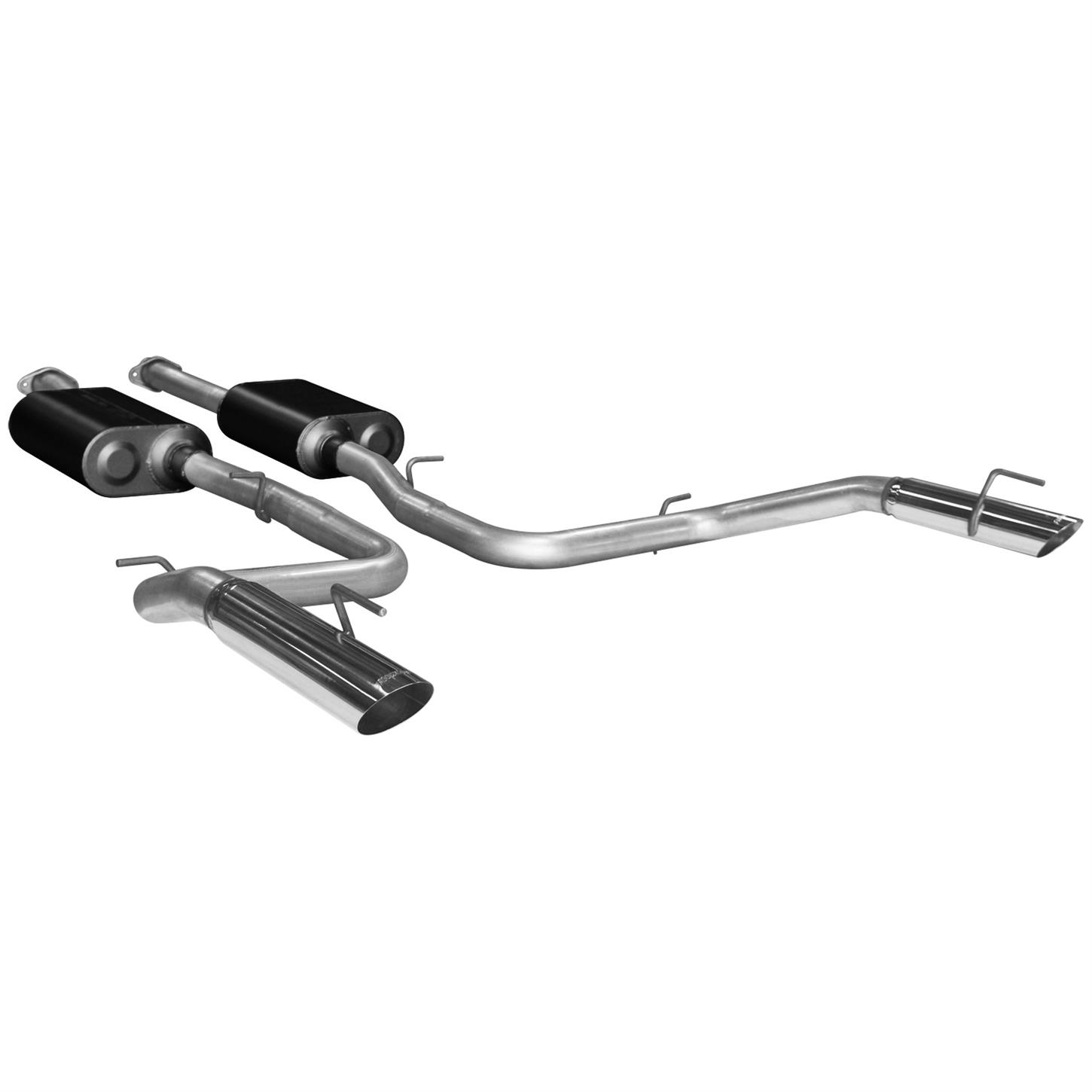 Flowmaster American Thunder Cat Back Exhaust System With Super 40 Series Muffler