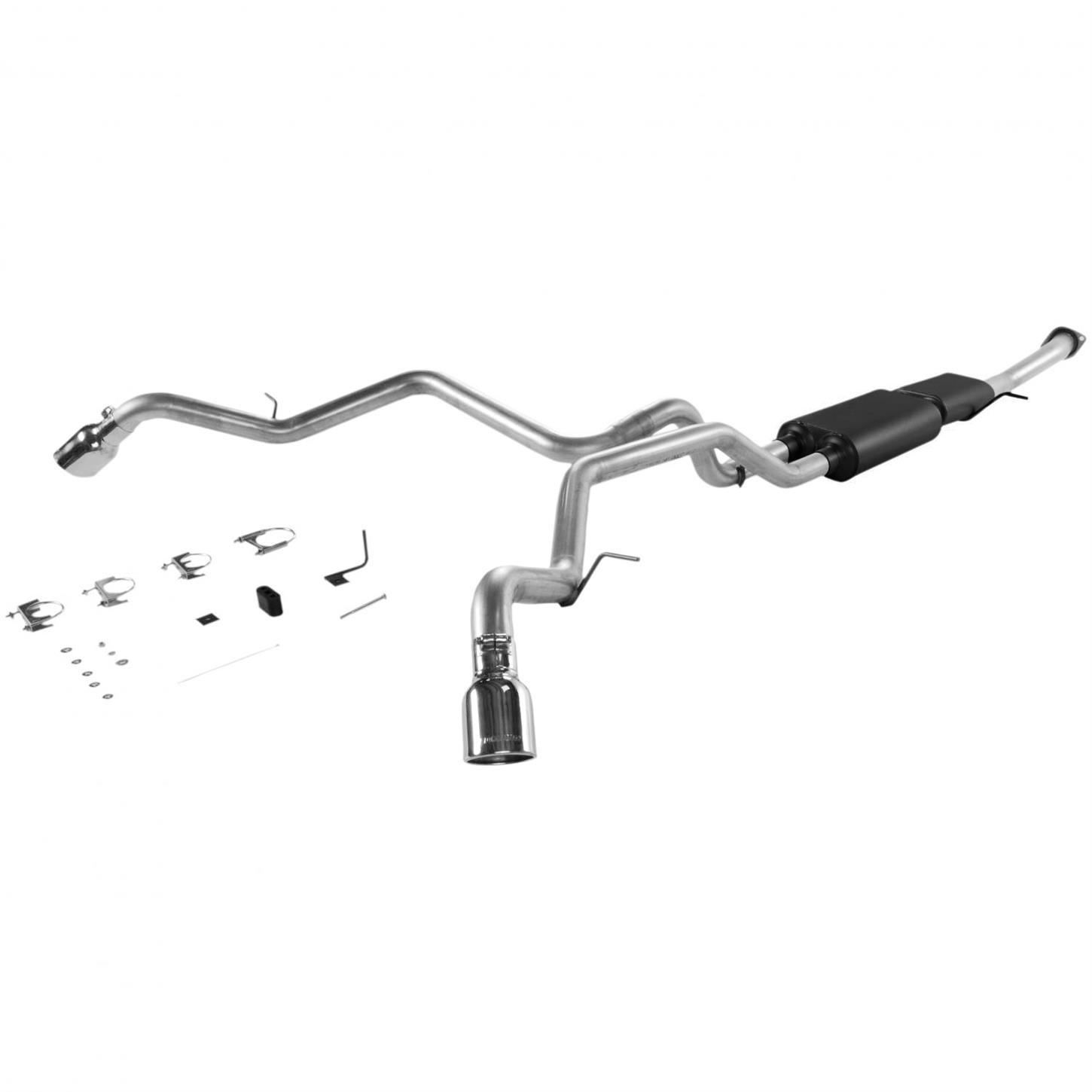 Flowmaster American Thunder Cat Back Exhaust System With Super 50 Muffler