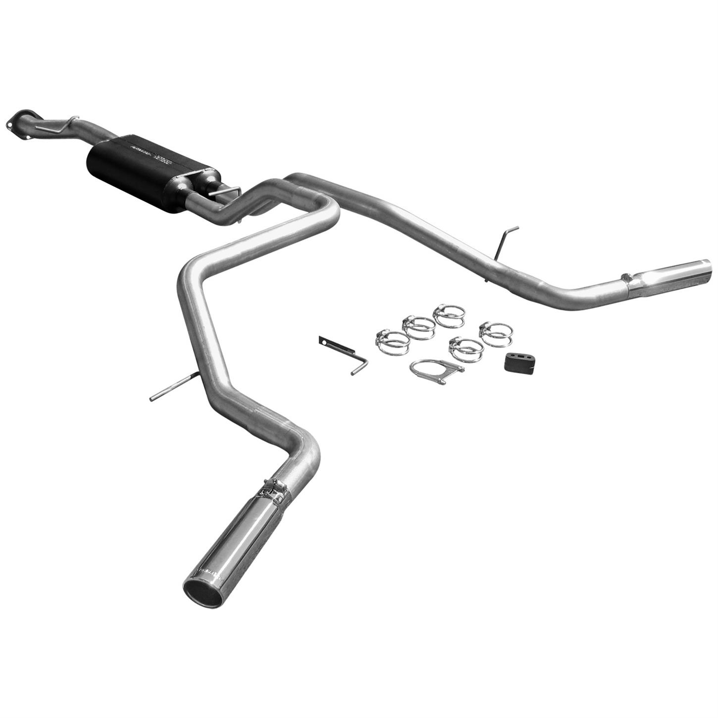 Flowmaster American Thunder Cat Back Exhaust System With Super 50 Muffler