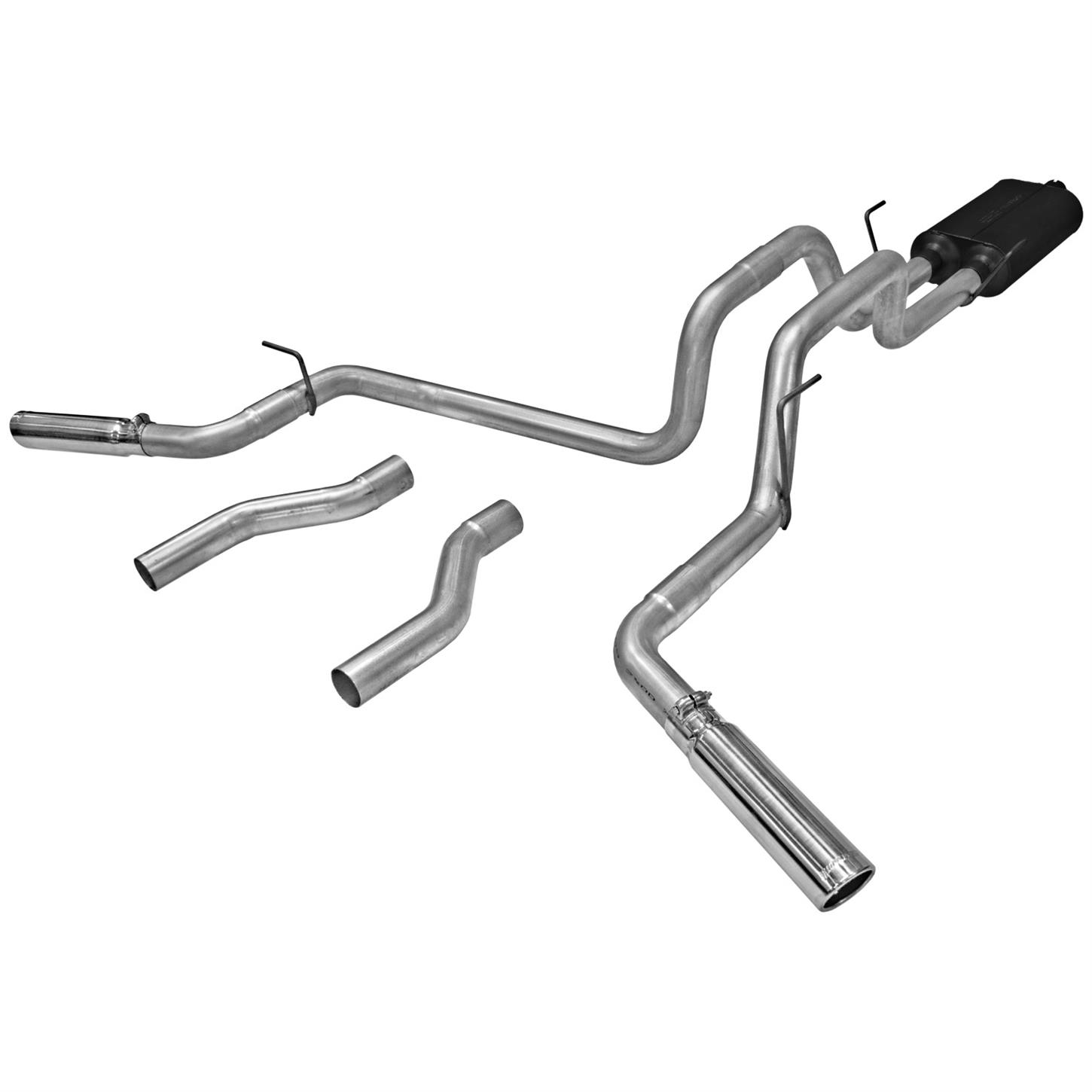 Flowmaster American Thunder Cat Back Exhaust System With Super 50 Muffler