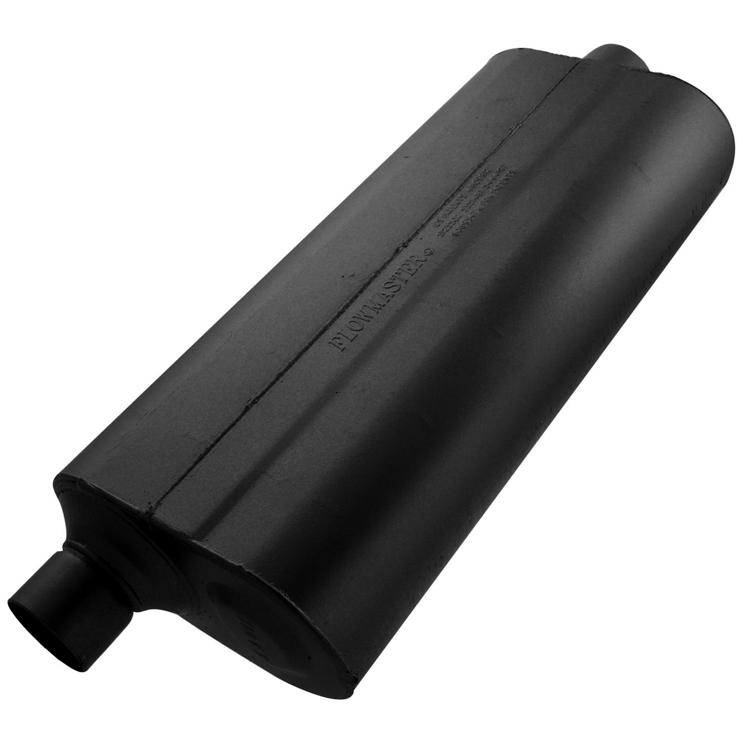 Flowmaster 52571 70 Series Big Block II Muffler, 2.50 In/Out