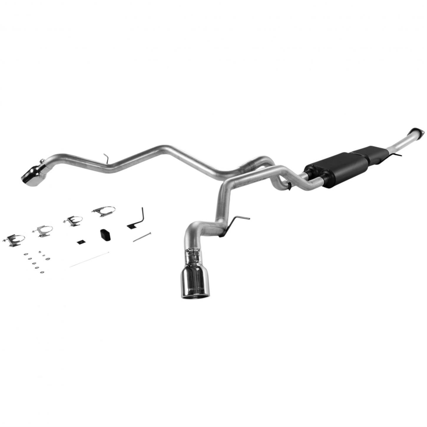 Flowmaster American Thunder Cat Back Exhaust System With Super 50 Muffler