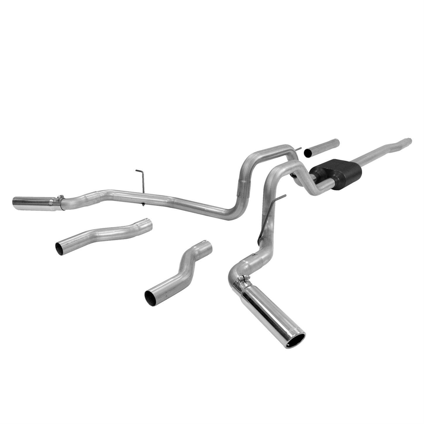 Flowmaster American Thunder Cat Back Exhaust System With Super 40 Series Muffler
