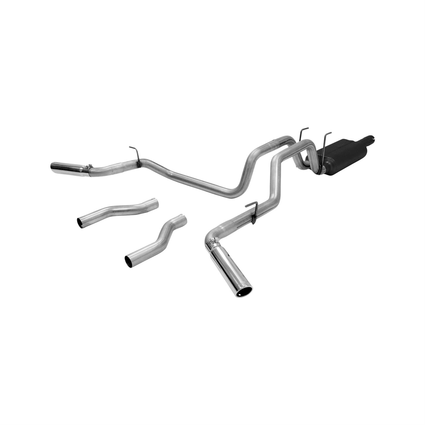 Flowmaster American Thunder Cat Back Exhaust System With 50 Series Hd Muffler