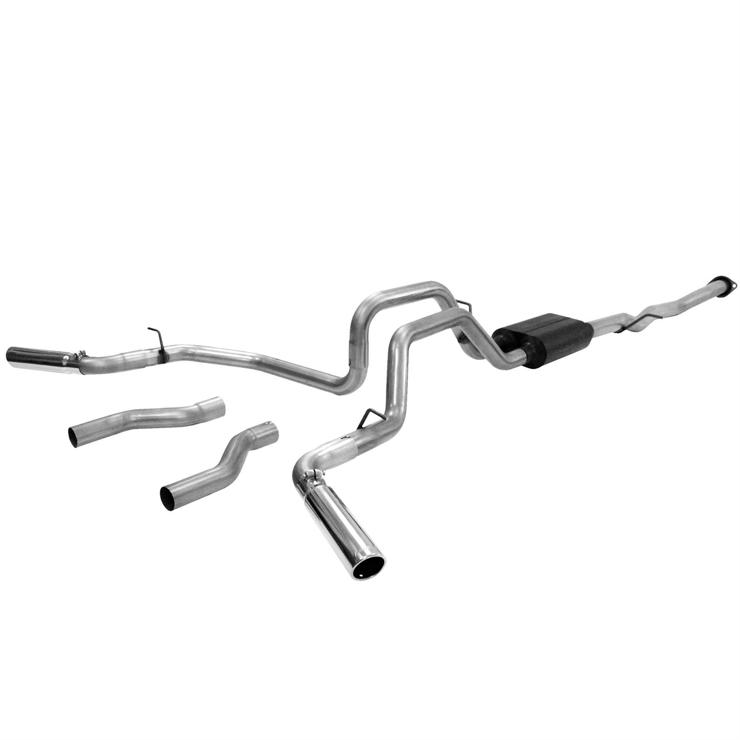 Flowmaster American Thunder Cat Back Exhaust System With Super 40 Series Muffler