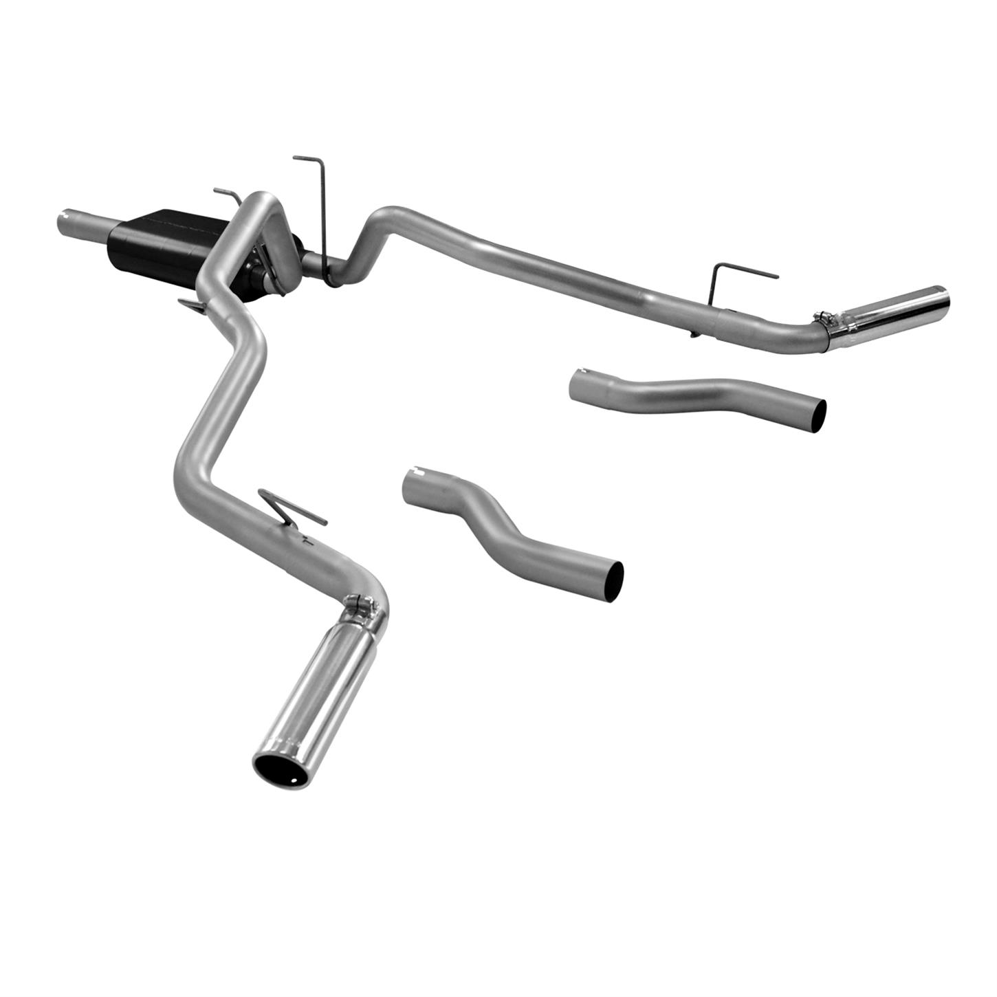 Flowmaster American Thunder Cat Back Exhaust System With 50 Series Hd Muffler
