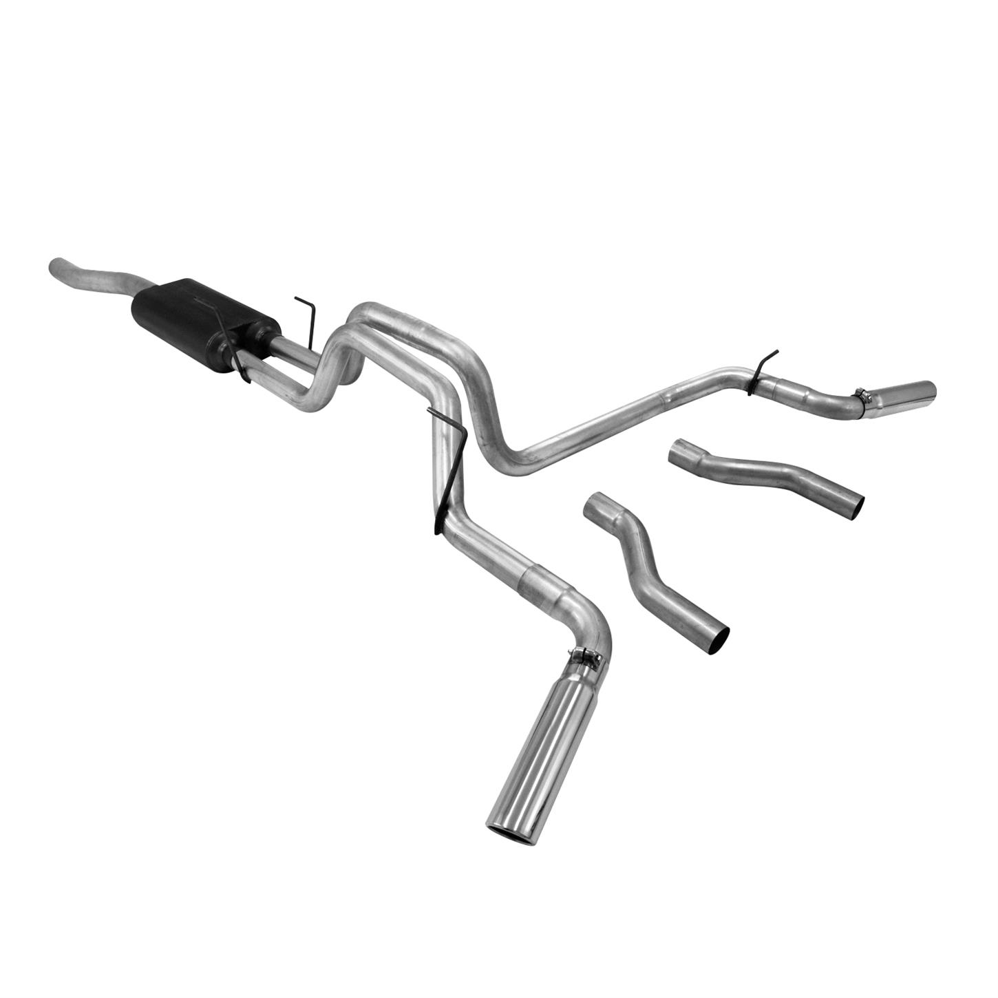 Flowmaster American Thunder Cat Back Exhaust System With 50 Series Hd Muffler
