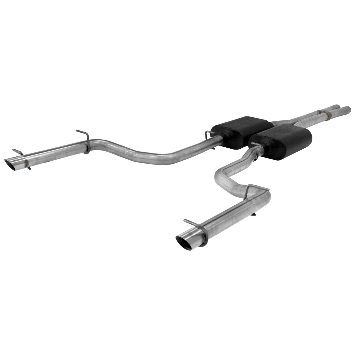 Flowmaster American Thunder Cat Back Exhaust System With Super 40 Series Muffler