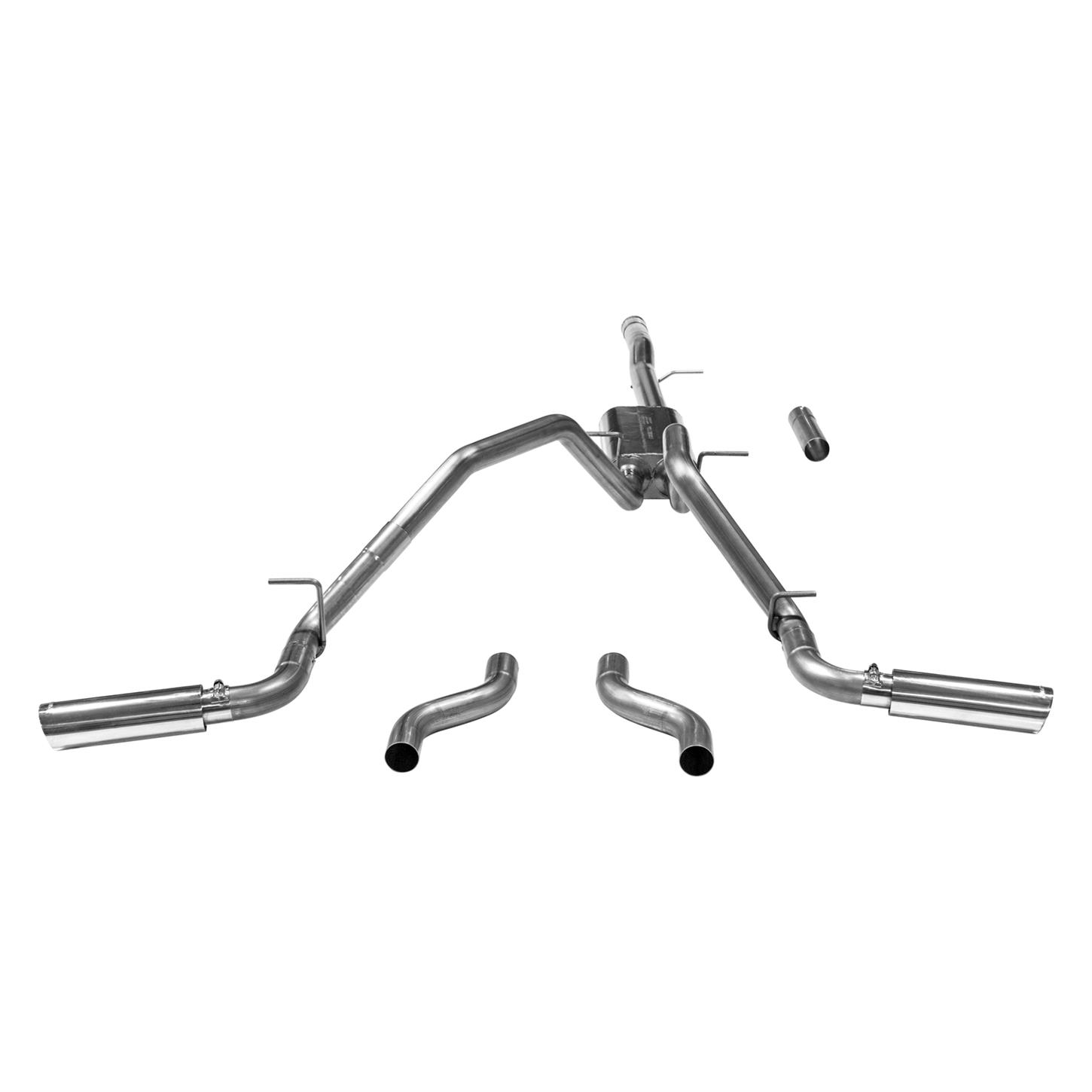 Flowmaster 817602 American Thunder Exhaust Kit, 2011-17 Silverado